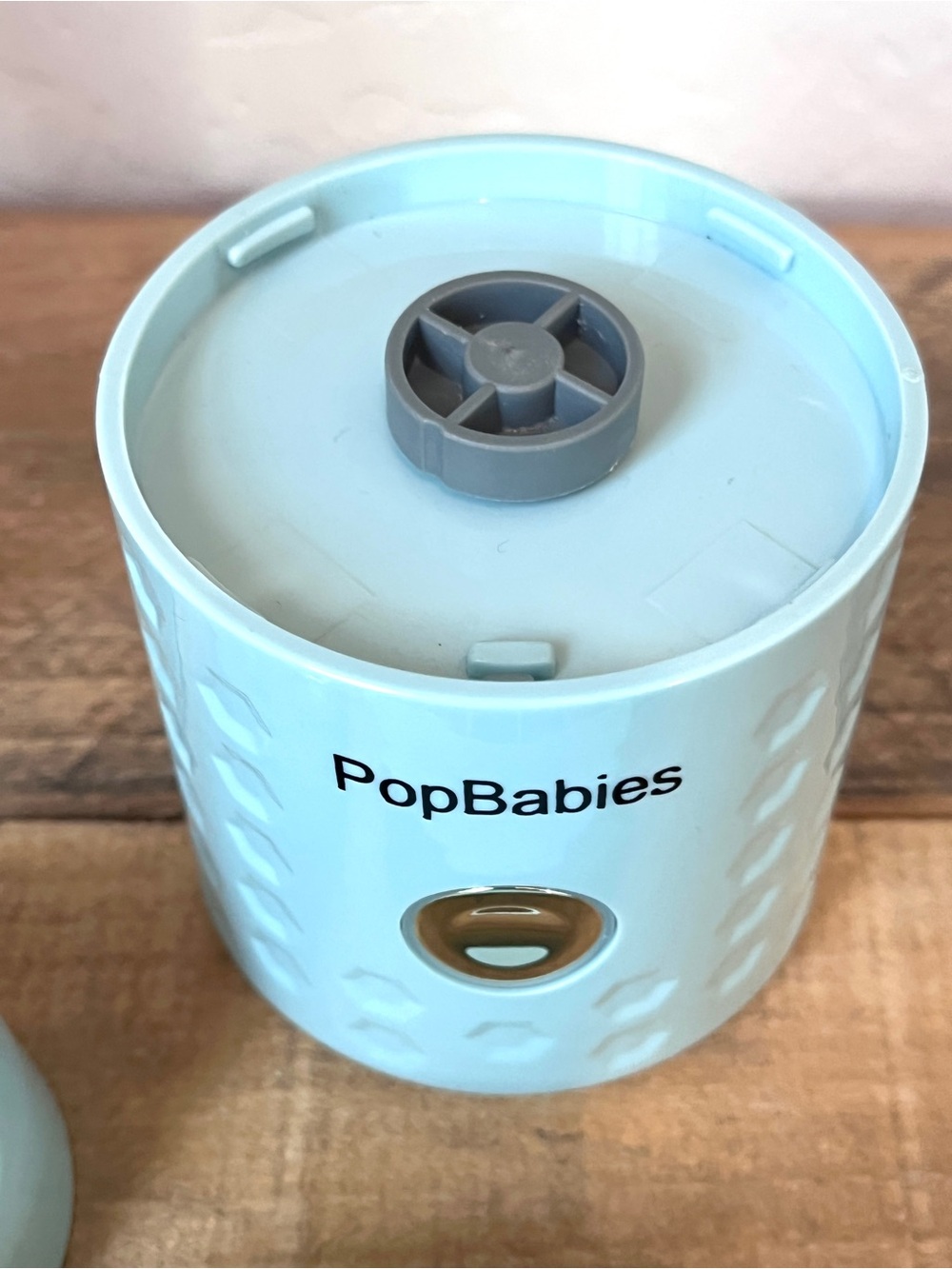 PopBabies Portable Personal Blender USB Rechargeable Ice Tray Funnel Blue - Picture 3 of 4